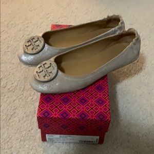 Tory Burch Minnie Ballet Travel Flats